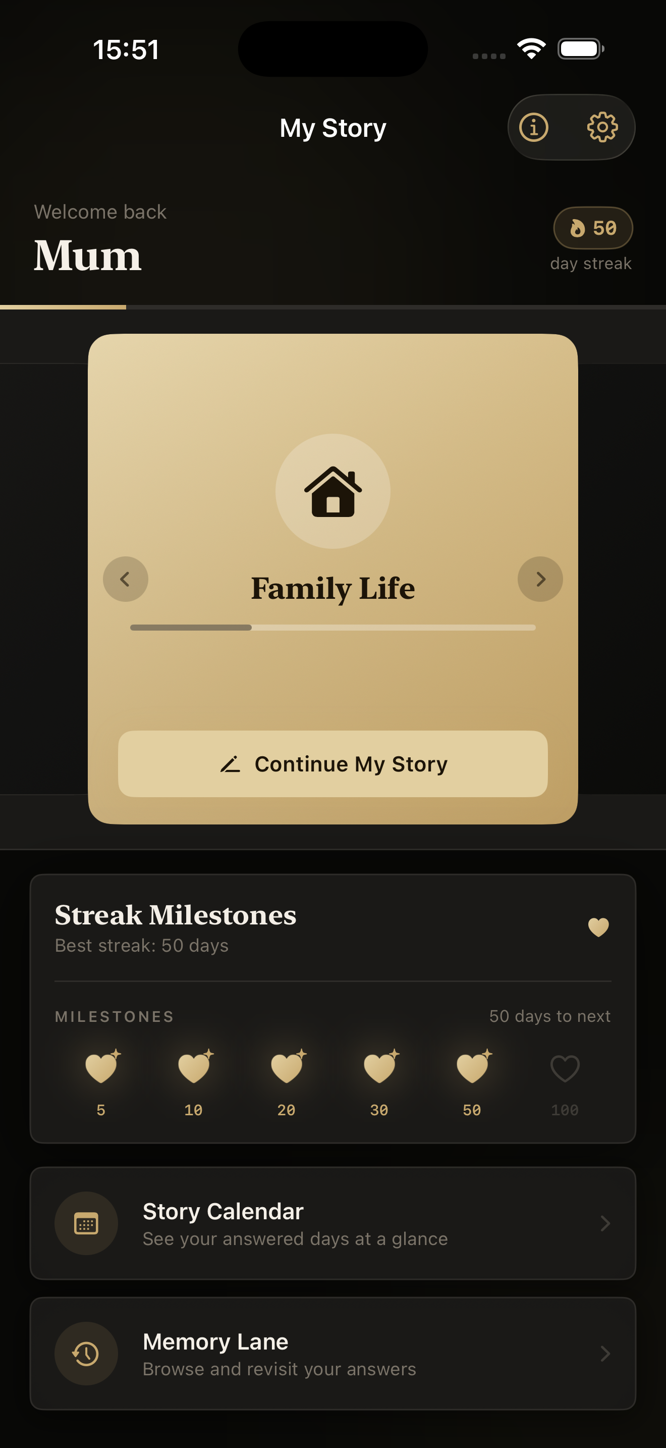 Treasured Voices App